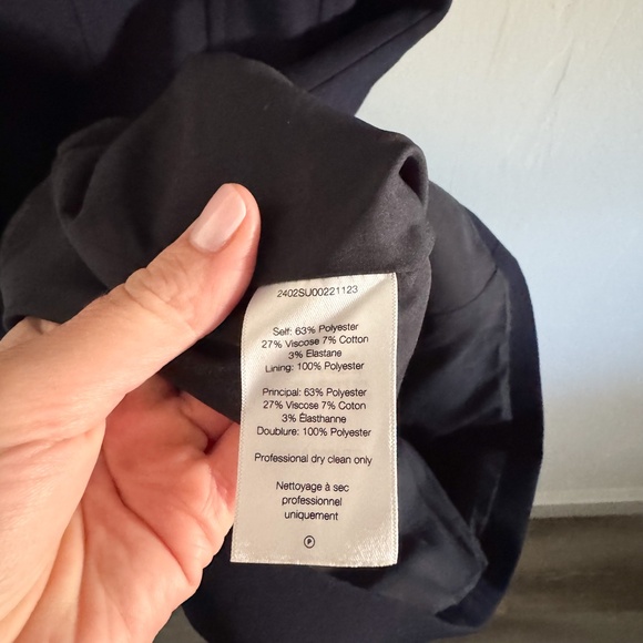 NEW Veronica Beard Navy Hayek Mini Dress 2 - Picture 6 of 7